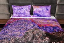 Load image into Gallery viewer, SHEET SET DUVET COVERS Flying without obsticles violet
