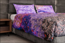 Load image into Gallery viewer, SHEET SET DUVET COVERS Flying without obsticles violet
