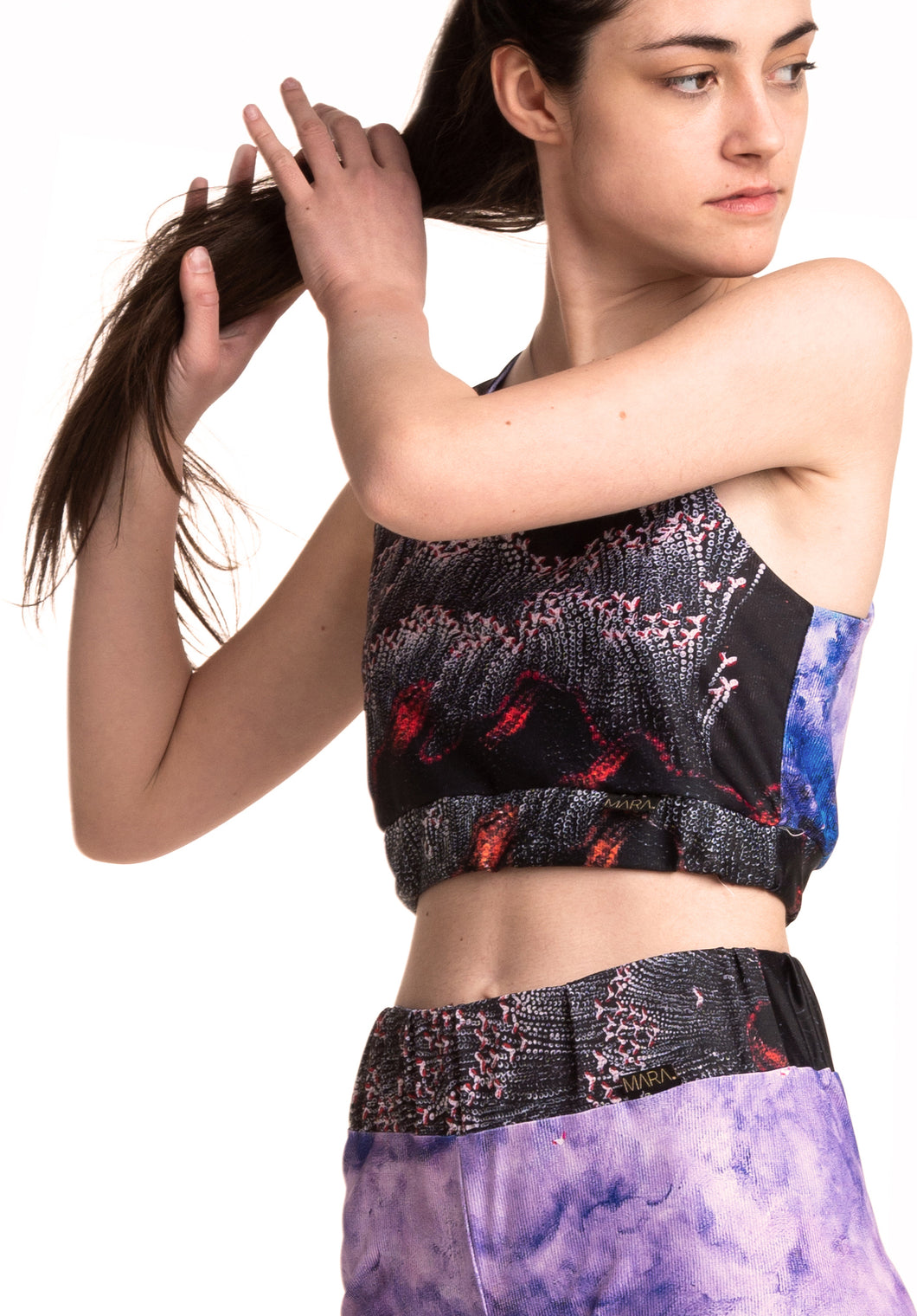 YOGA SET Flying without obsticles violet