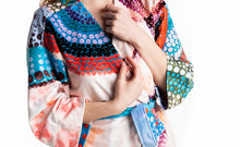 Load image into Gallery viewer, BATHROBE VELVET To the clouds rosa
