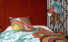 Load image into Gallery viewer, SHEET SET DUVET COVERS To the clouds orange
